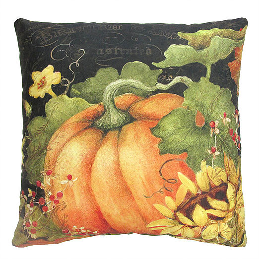 Pumpkin Outdoor Pillow 18"