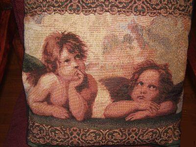 Pillow - Cherubs by Raphael Pillow - Cherubs by Raphael