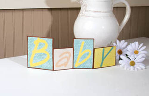 Baby Table Topper Sign