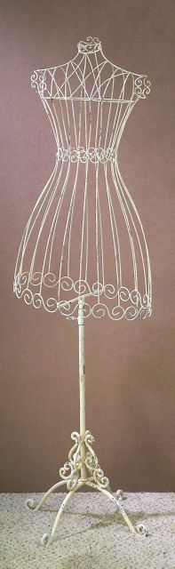 Dress Form - Antique White