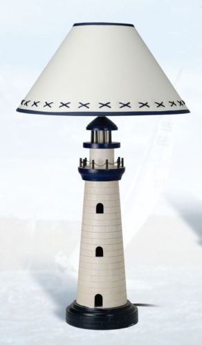 Lighthouse Table Lamp 29"