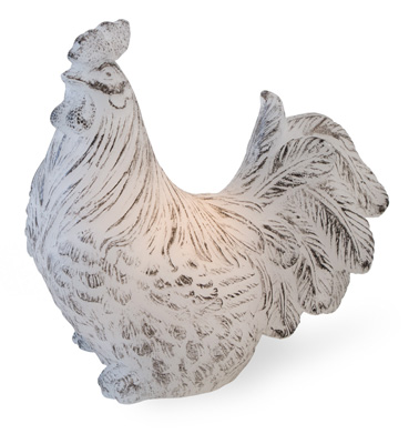 Rooster LED Light Candle 6"