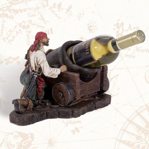 Pirate Cannon Wine Bottle Holder